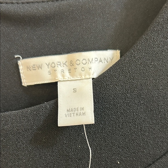 New York & Company Black Midi Dress* - Picture 3 of 10